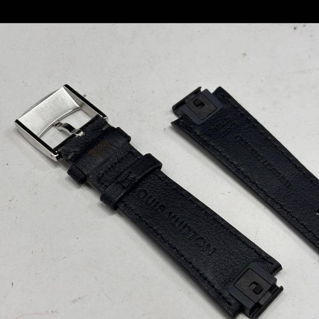 ルイ・ヴィトン本物　ウォッチストラップ/タンブール用/チャコールグレー