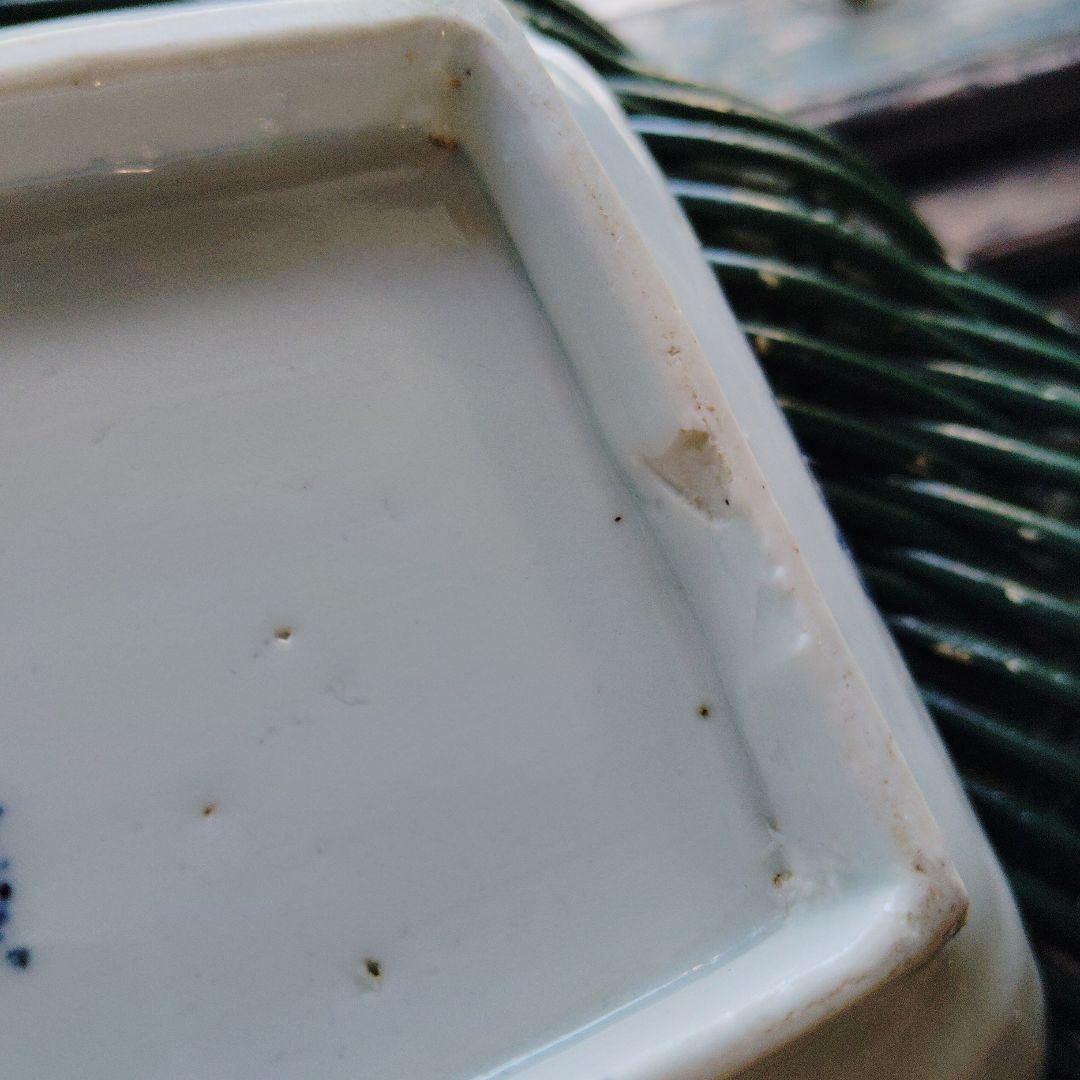 古伊万里、長皿2客、無傷