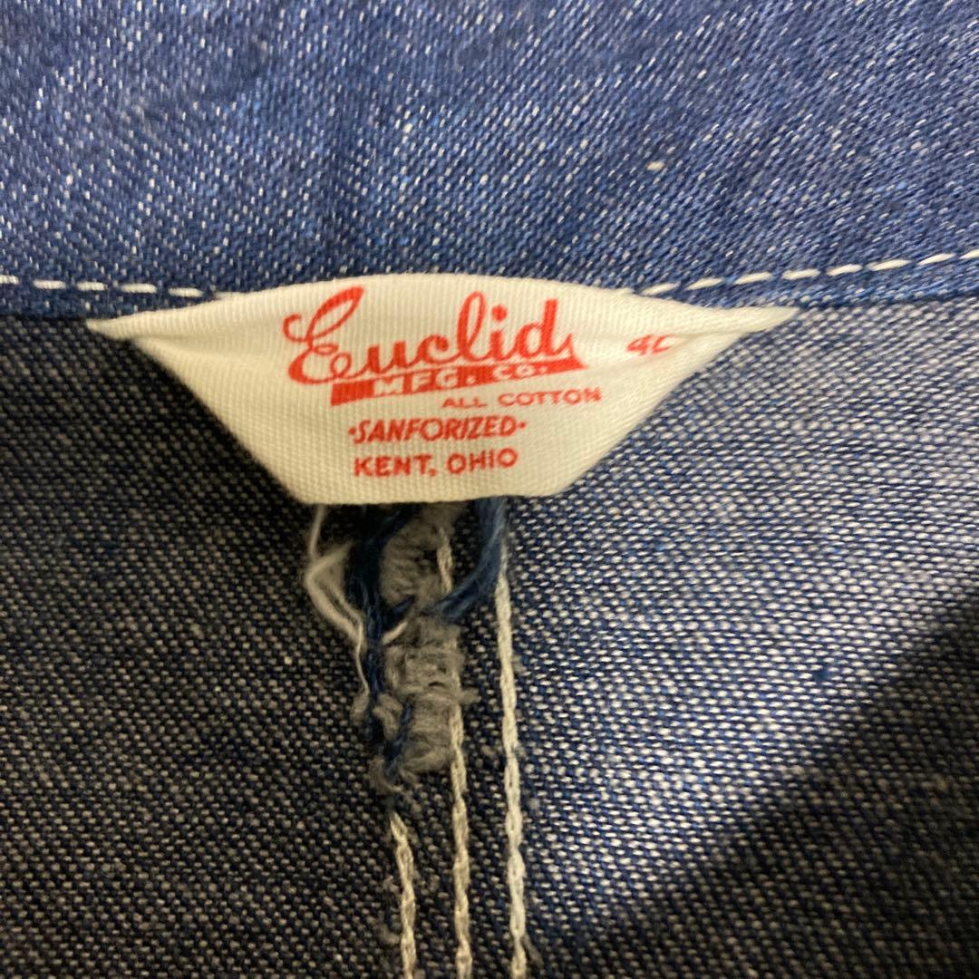 40s.50s 黒ラッカーボタンEuclid