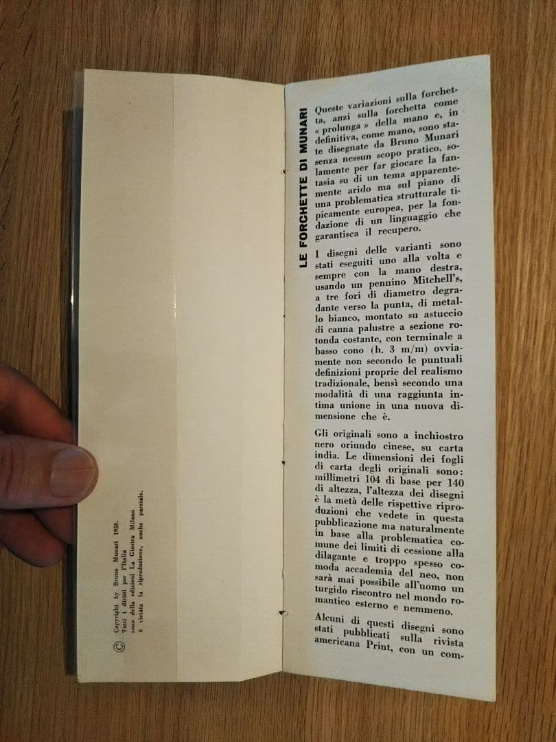 Bruno Munari ブルーノムナーリ ムナーリのフォーク