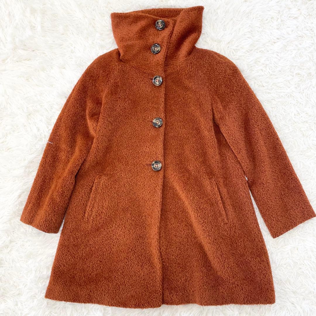 【ひろこ】マックスマーラ　ストゥディオ アルパカジャギーコート　ミドル丈