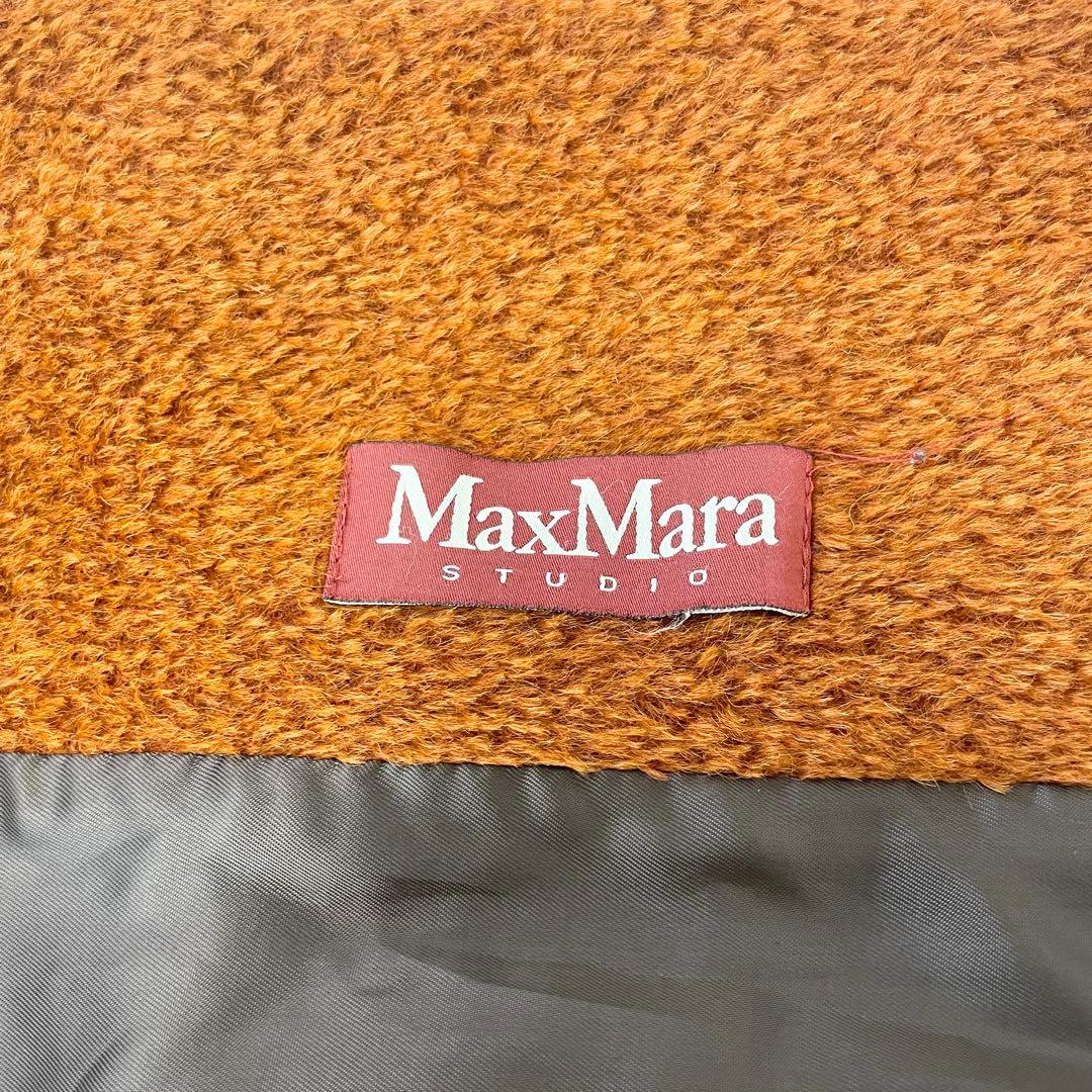 【ひろこ】マックスマーラ　ストゥディオ アルパカジャギーコート　ミドル丈