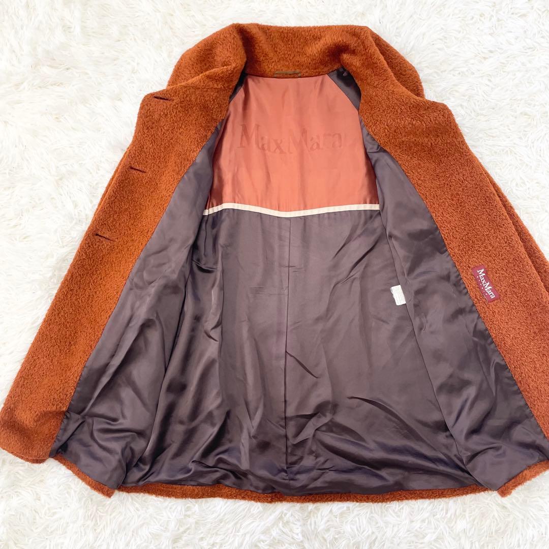 【ひろこ】マックスマーラ　ストゥディオ アルパカジャギーコート　ミドル丈