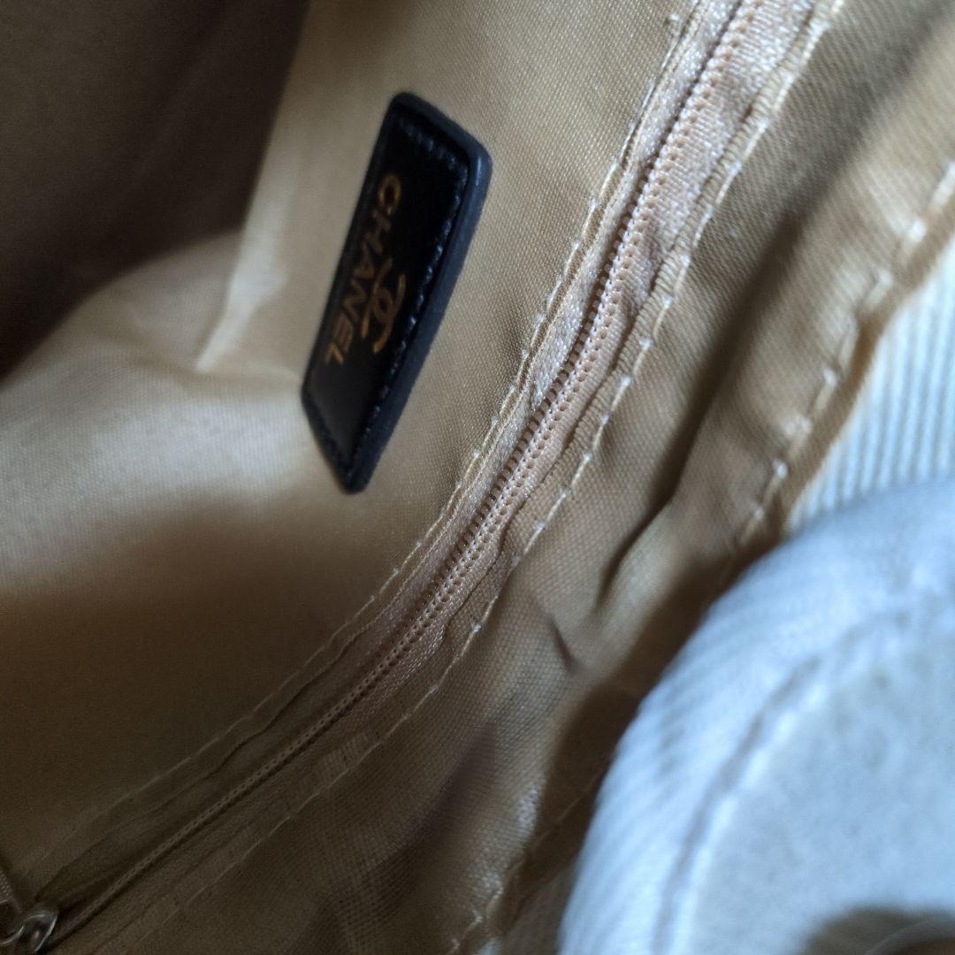 キャンバスCCロゴ刺繍入りトートバックポーチ付きノベルティ