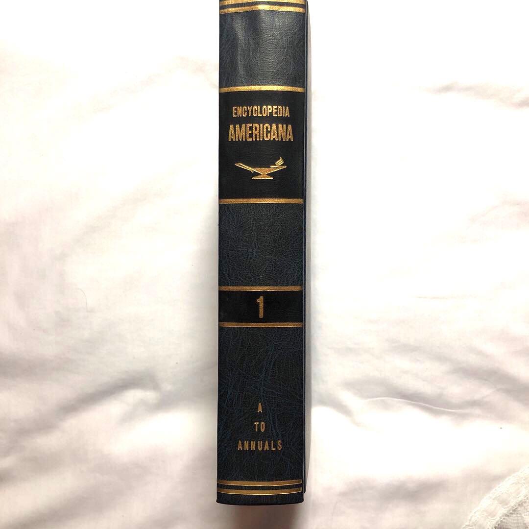 アメリカ大百科辞典エンサイクロペディアアメリカーナ　洋書