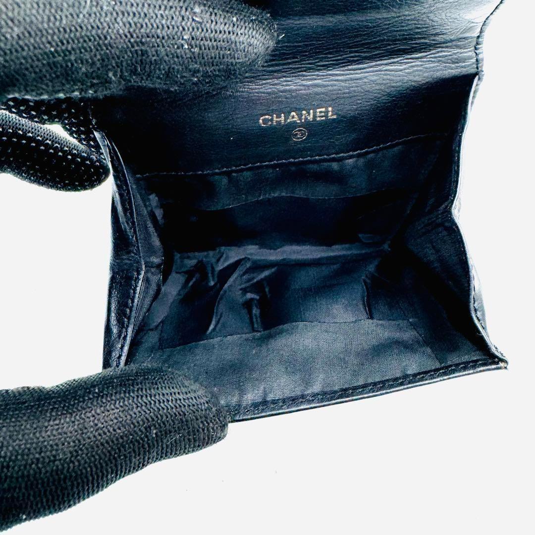 シャネル ココマーク キャビアスキン ケース 小銭入れ 248