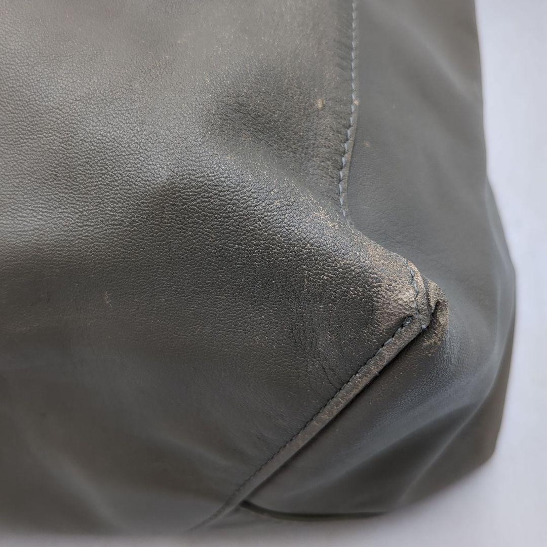 セリーヌCELINE ホリゾンタル　トート　グレー