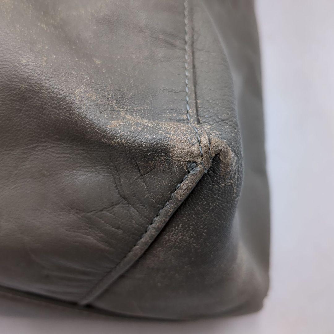 セリーヌCELINE ホリゾンタル　トート　グレー