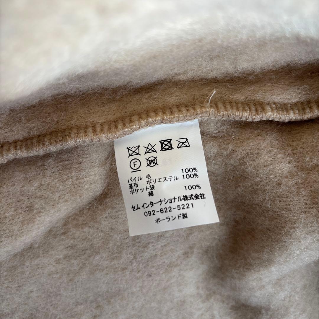 COLDBREAKER ベージュウールベスト Lサイズ