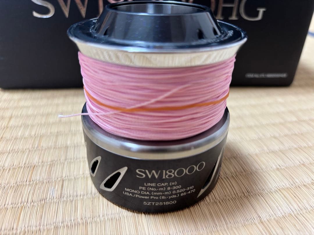SHIMANO SW18000 夢屋パワードラグ