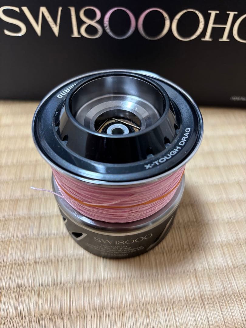 SHIMANO SW18000 夢屋パワードラグ