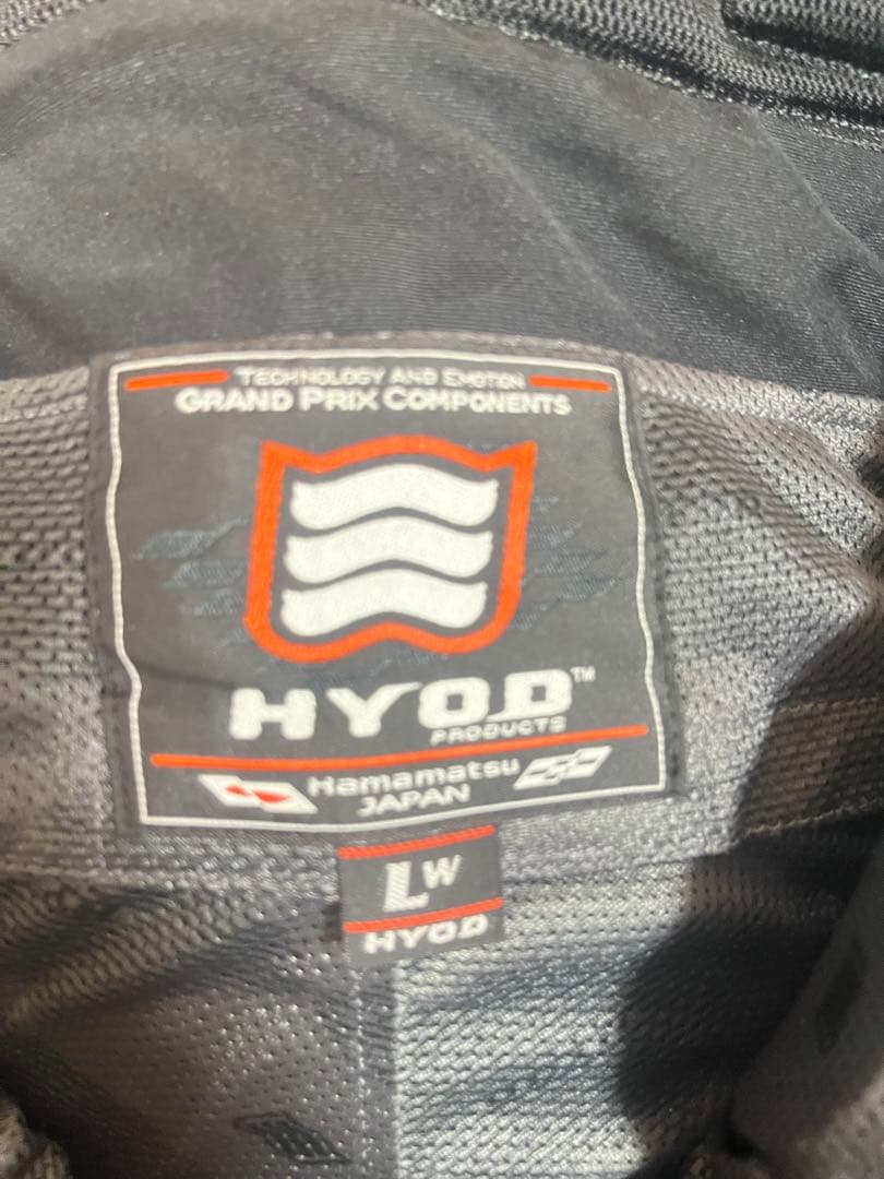 HYOD-レザーメッシュパンツ ブーツアウト-LW