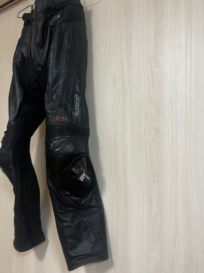 HYOD-レザーメッシュパンツ ブーツアウト-LW