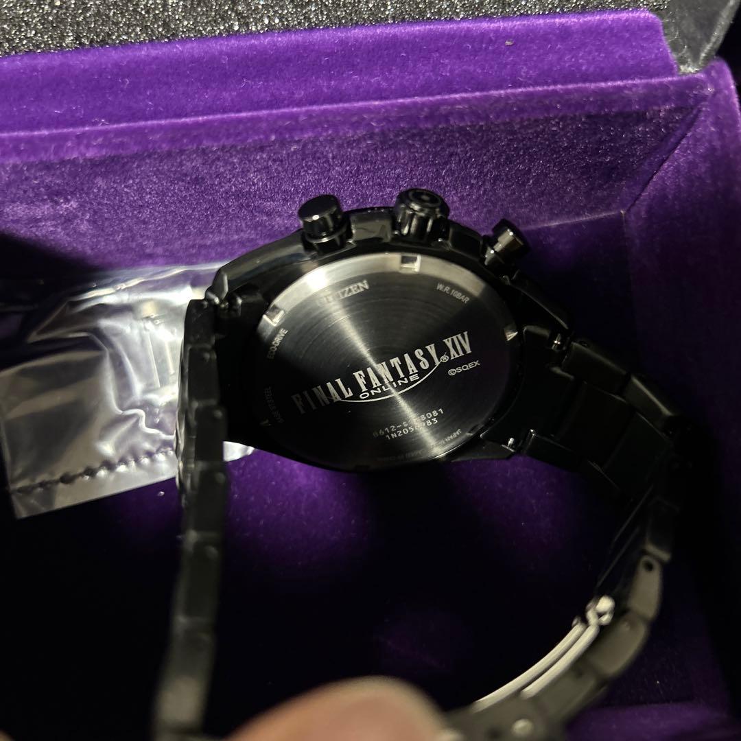 CITIZEN × FF14 コラボレーションウォッチ　DARKNESS