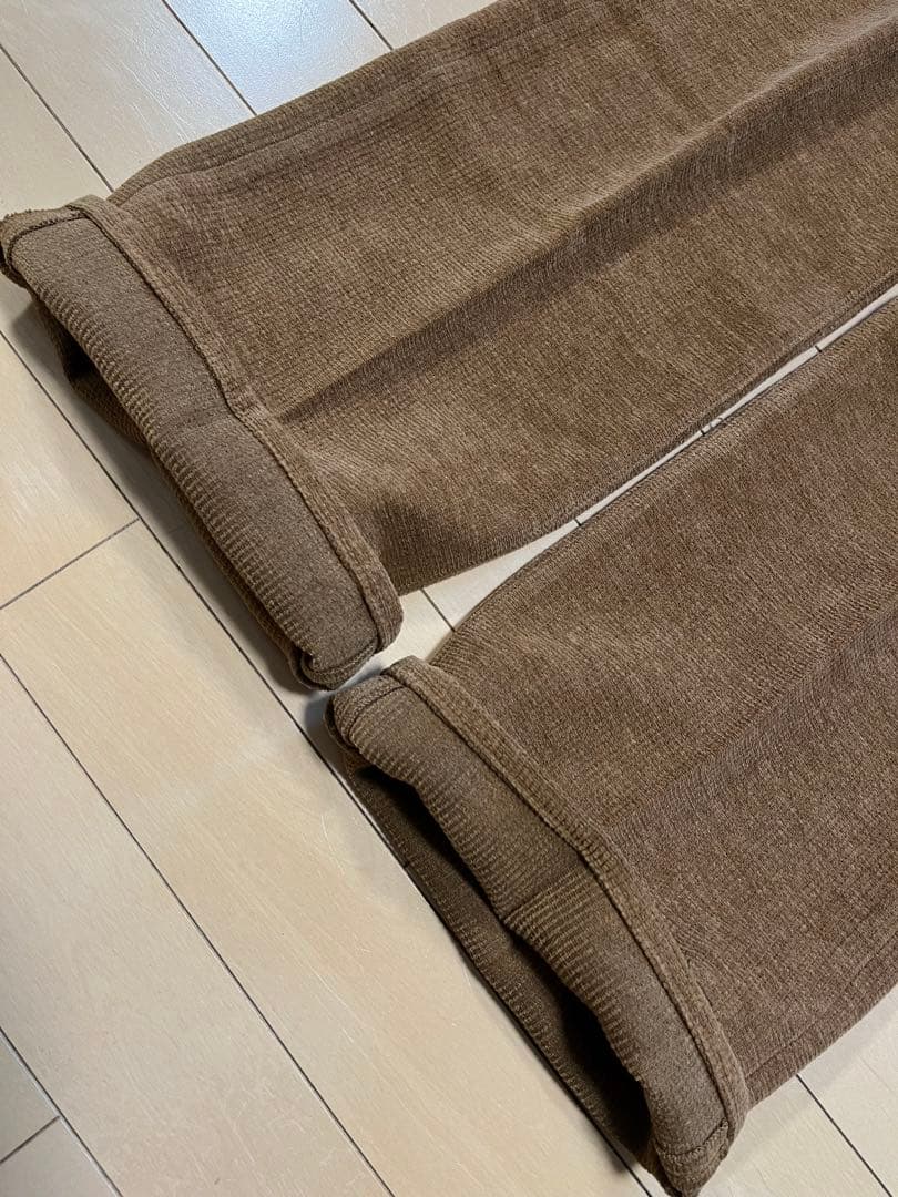 美品／AURALEE オーラリー　WOOL COTTON MOLE PANTS