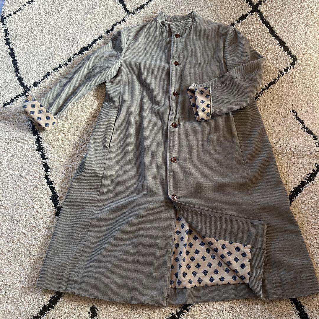 美品 45R コットンウールコーデュロイコート 定価9.9万 45rpm