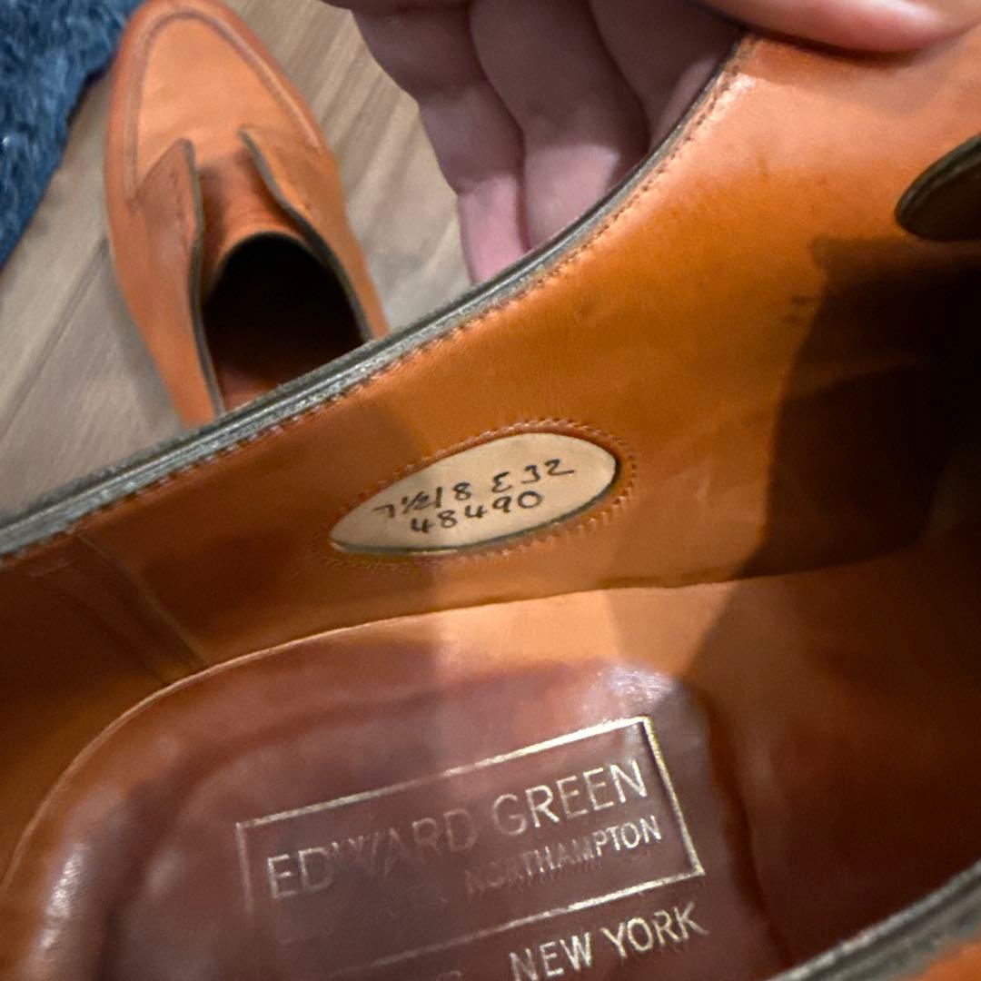 かずぴしさん専用(ブラウンレザー ドレスシューズ ローファータイプ