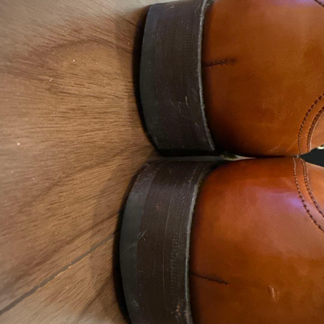 かずぴしさん専用(ブラウンレザー ドレスシューズ ローファータイプ