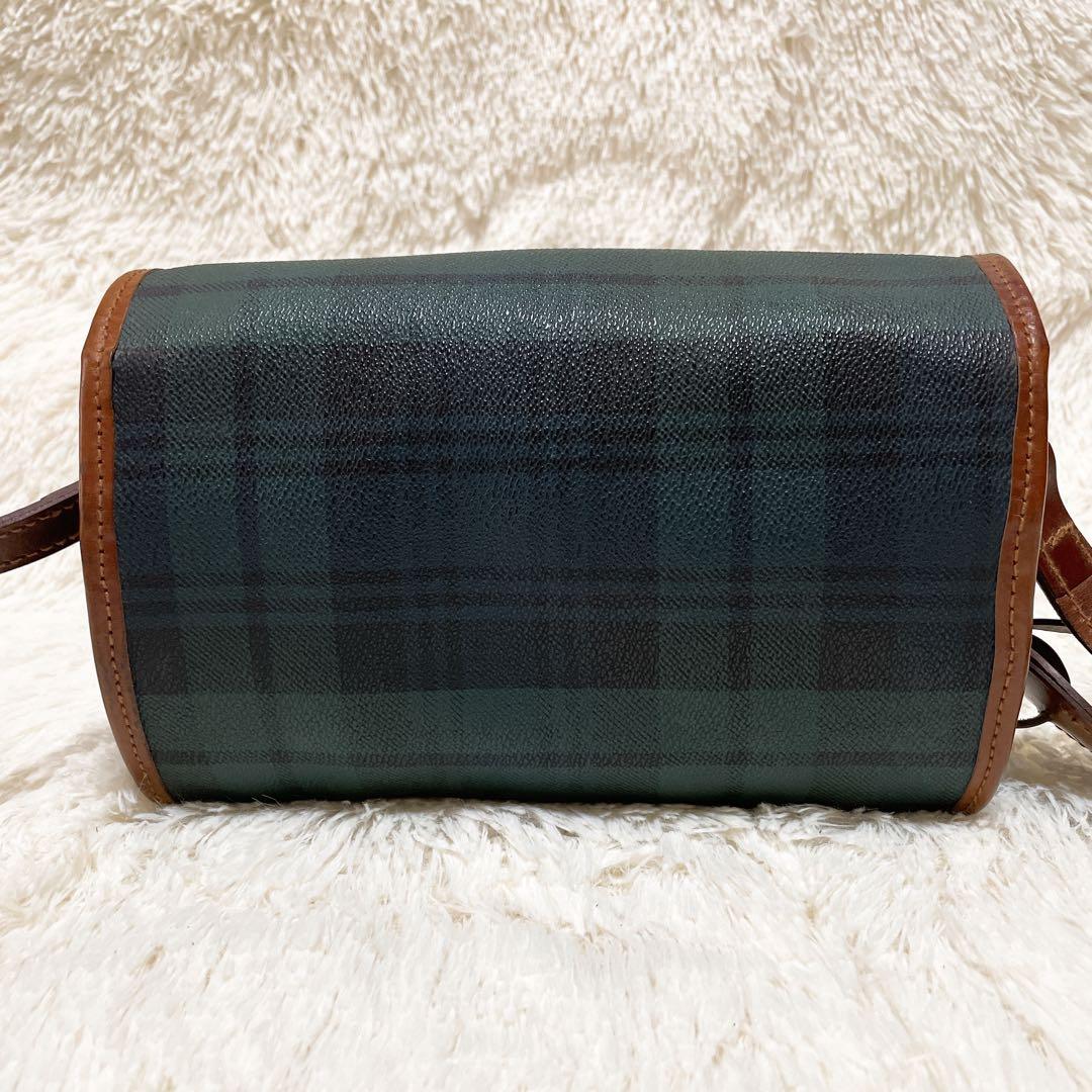 ポロラルフローレン ショルダーバッグ クロスボディ グリーン チェック B189