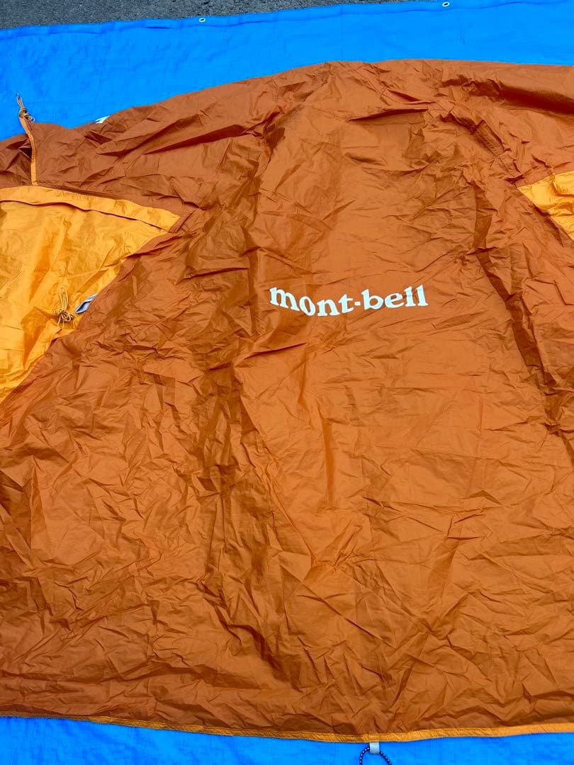 モンベル クロノスドーム4型 オレンジ