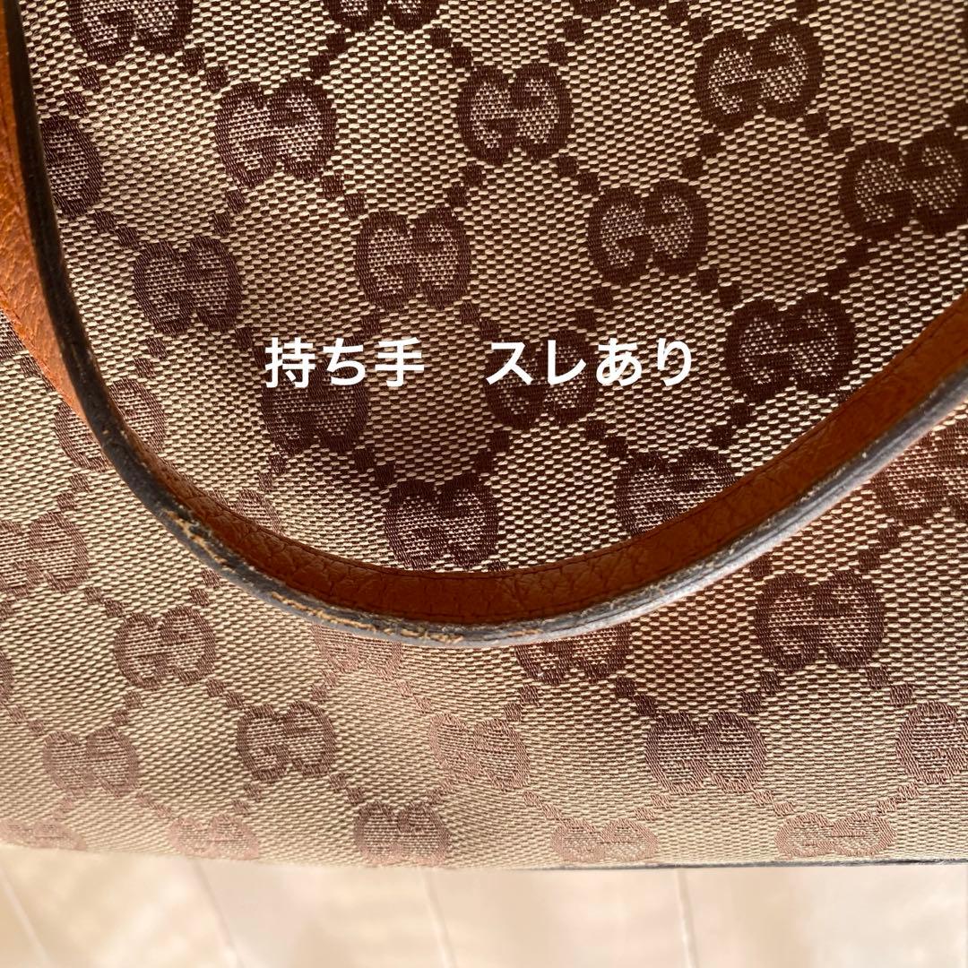 GUCCI GGキャンバストートバッグ
