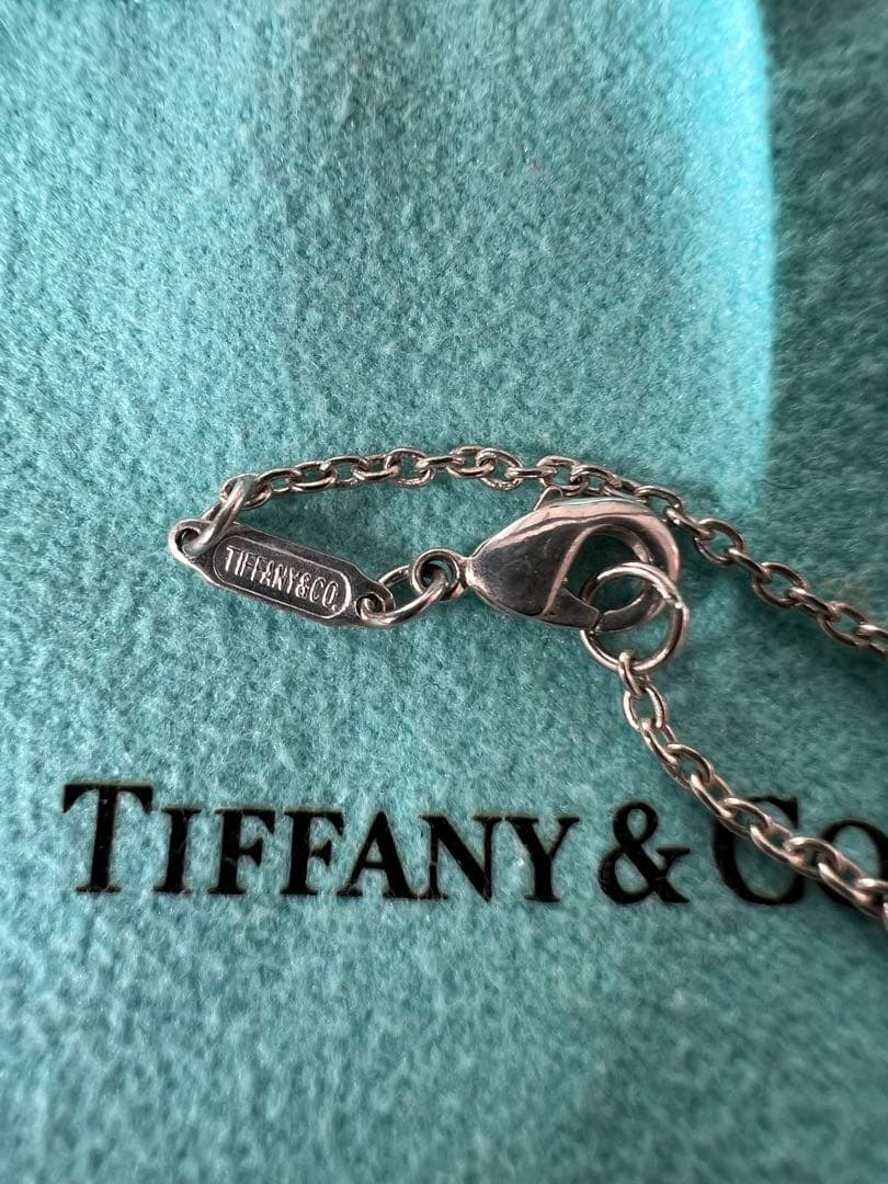 Tiffany & Co. ダブルオープンハートネックレス　美品✨