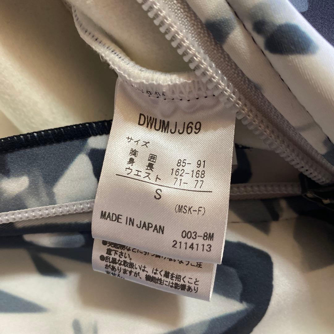 スキーウェア　165 デサント　レーシングスーツ　ワンピ　ワンピース　白　黒