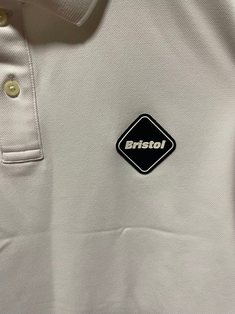 【値下げ】FCRB 22SS EMBLEM ポロシャツ Lサイズ ホワイト