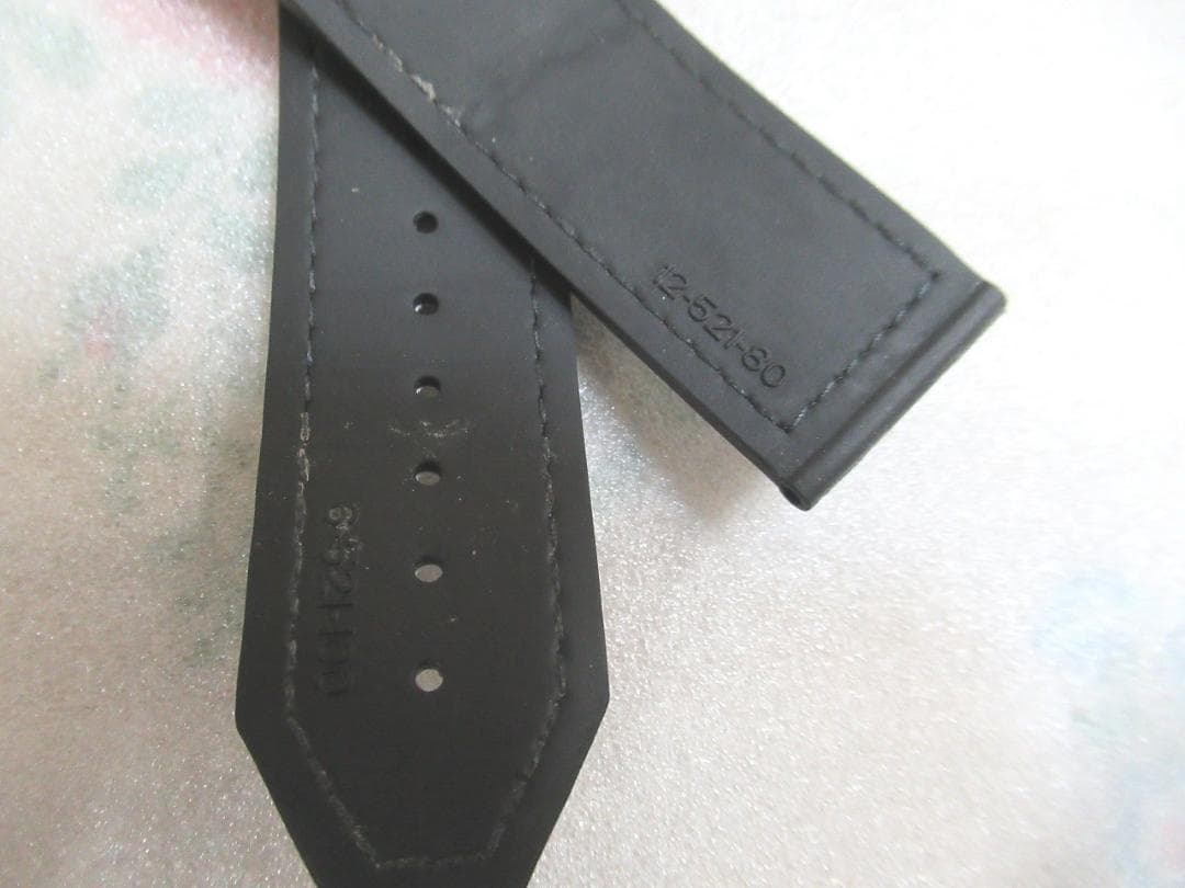 希少　白　 ウブロ 純正 　クロコダイル×ラバーベルト クラシックフュージョン