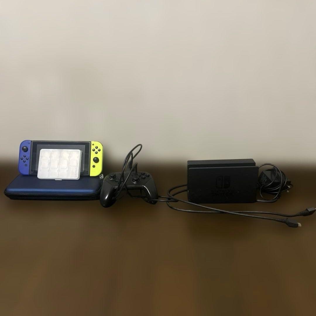 Nintendo Switch ネオンブルー/ネオンイエロー 本体とその他