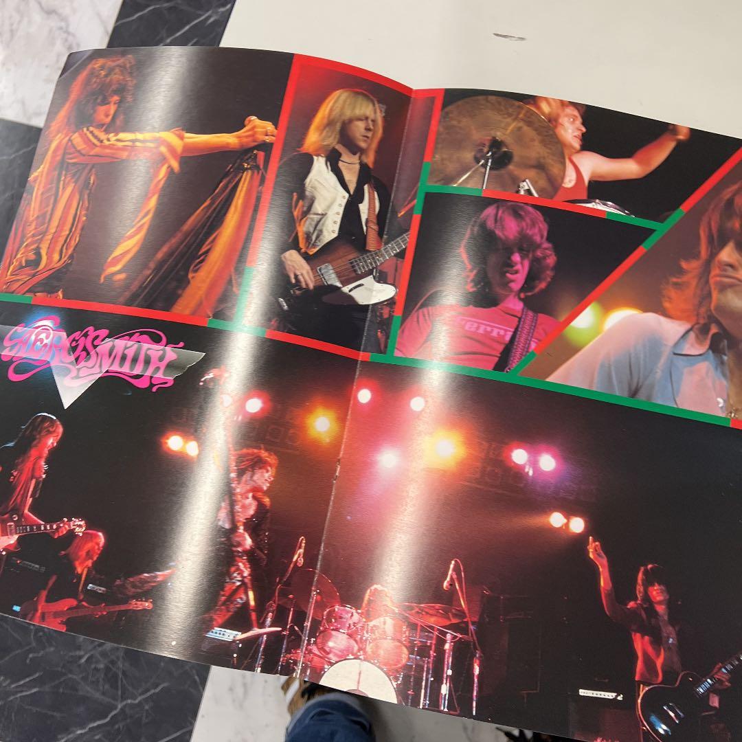 エアロスミス　1977年　パンフレット