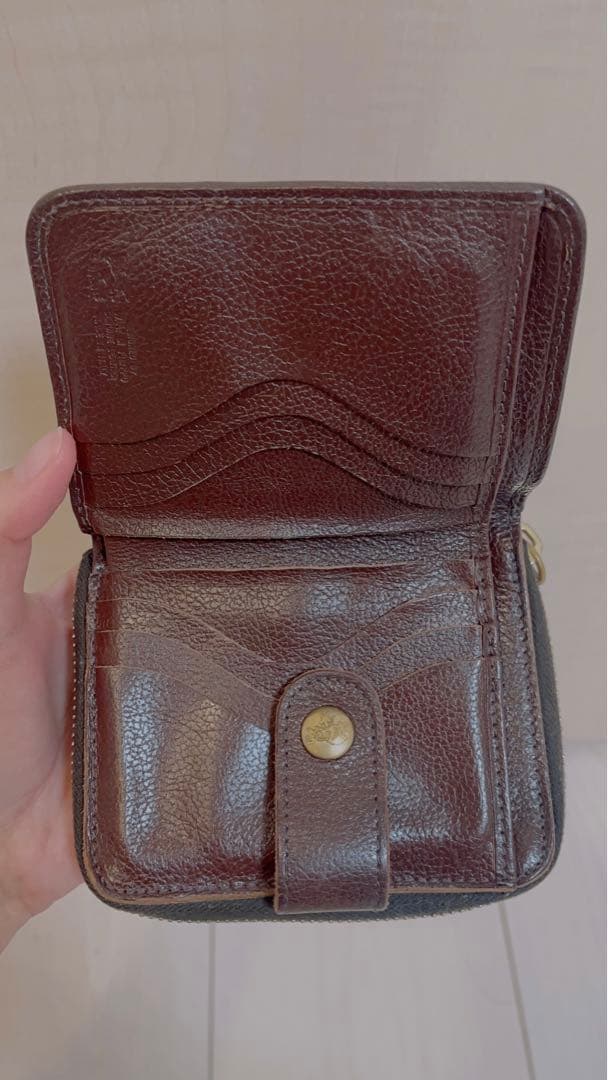 【ゆうせい】イルビゾンテ/IL BISONTE/財布/二つ折り