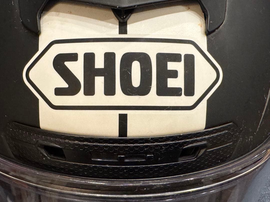 SHOEI ジェットヘルメット マットブラック/ホワイト　XL