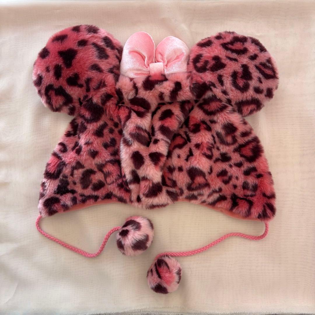 東京ディズニーリゾート ヒョウ柄帽子