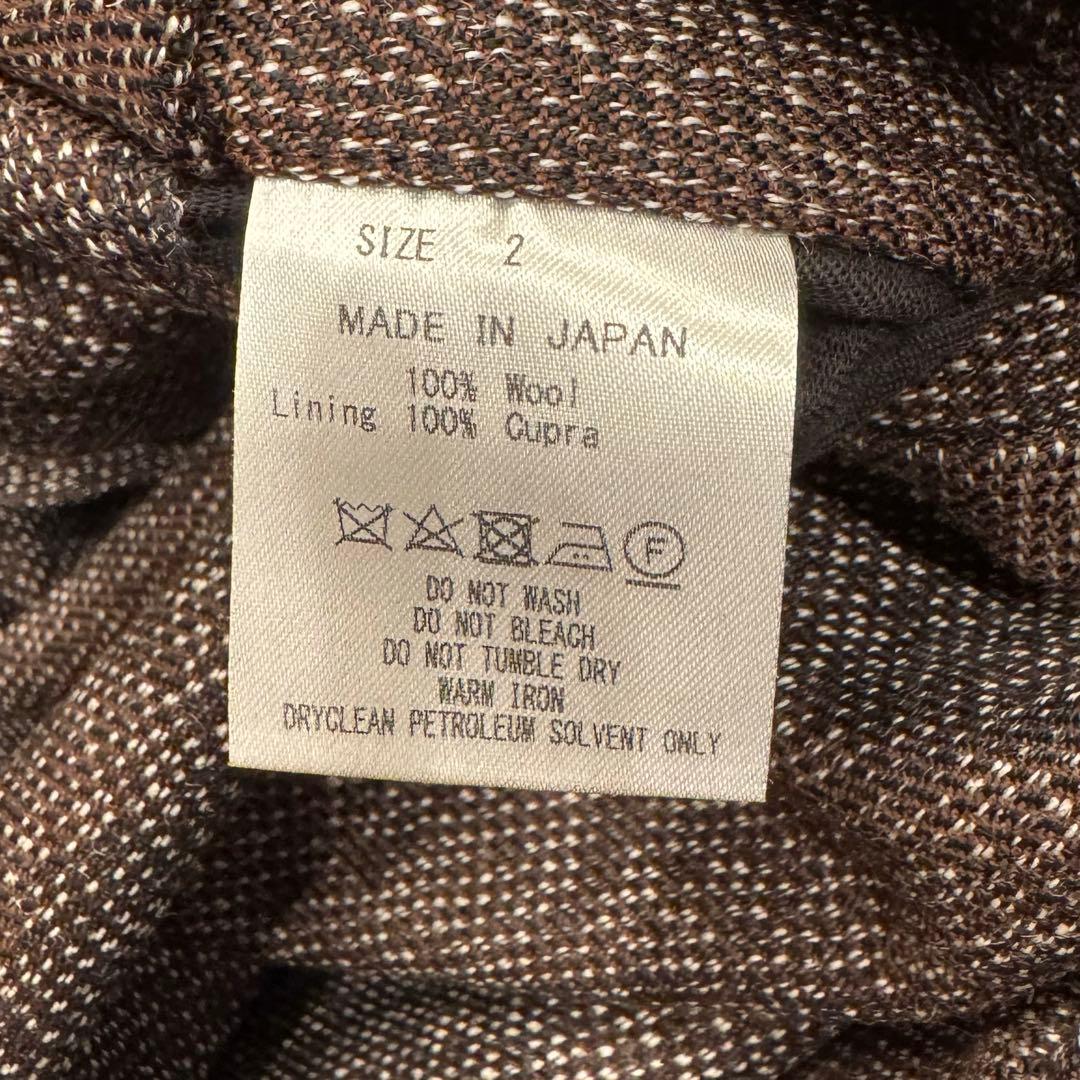 marka 2TUCK COCOON FIT MELANGE WOOL サイズ2