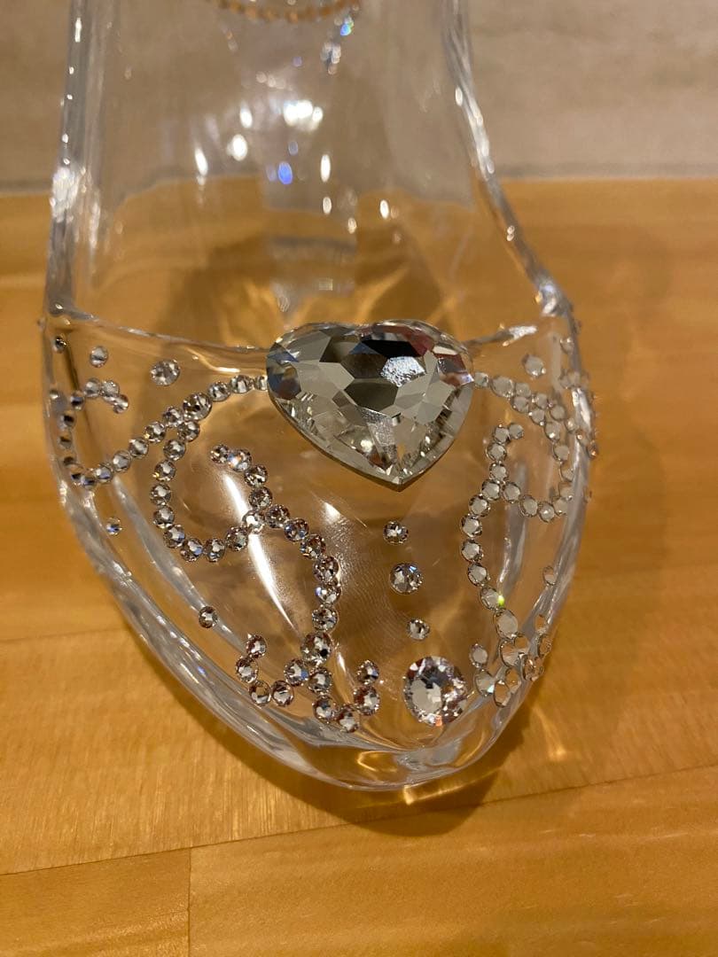 に*ん様 EMMA エマ 履けるガラスの靴 デコレーションハート結婚式