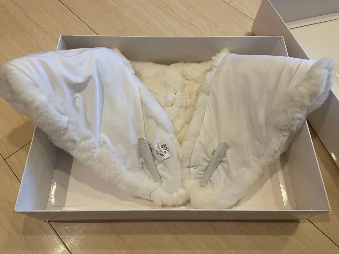 成人式 振袖　レッキス ファーショール　一蔵購入