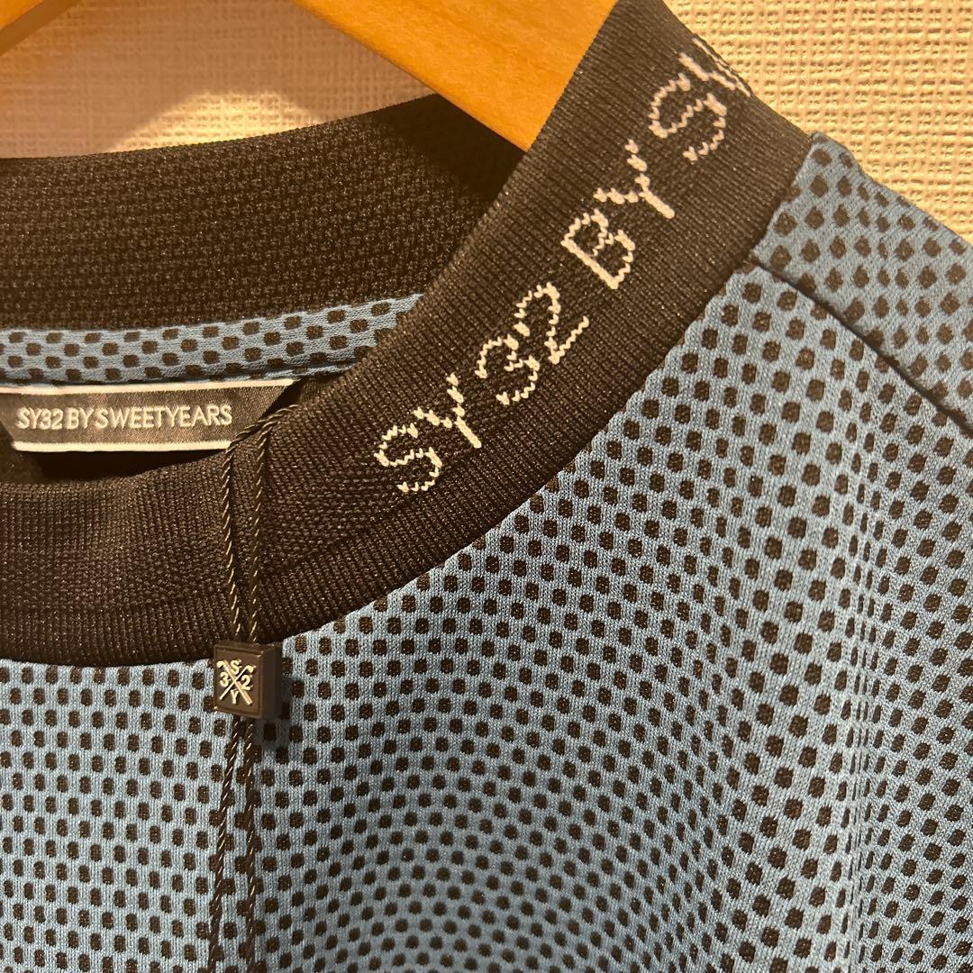SY32 BY SWEET YEARS GOLF モックネックシャツ