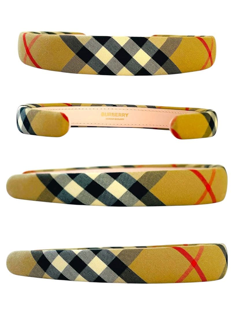 美品☆BURBERRY LONDON ENGLAND　カチューシャ　ノバチェック