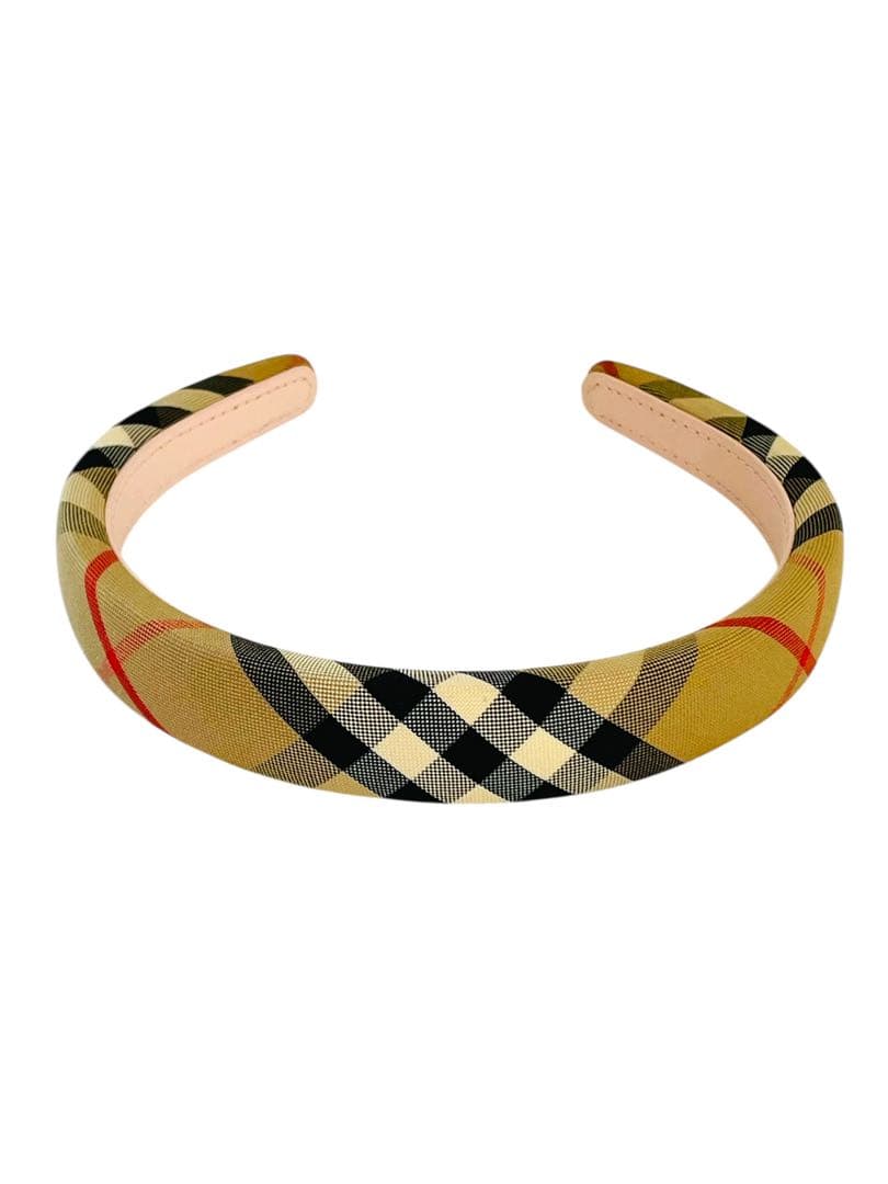 美品☆BURBERRY LONDON ENGLAND　カチューシャ　ノバチェック