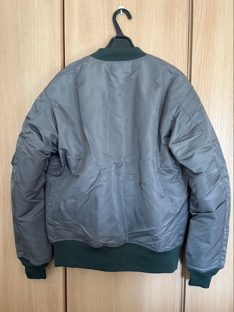 U.S. AIR FORCE MA-1フライトジャケット グレー