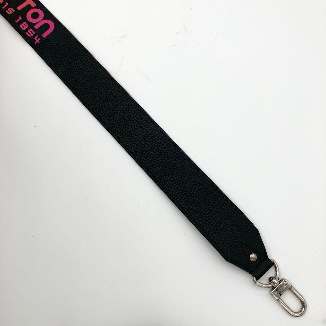 美品 ルイヴィトン ショルダーストラップ ニューウェーブ ネオンカラー レザー