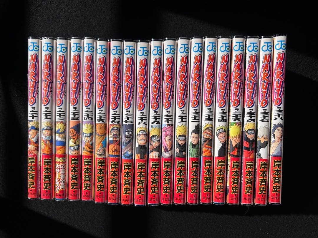 全巻・初版　帯・チラシ完備　NARUTO 全巻セット