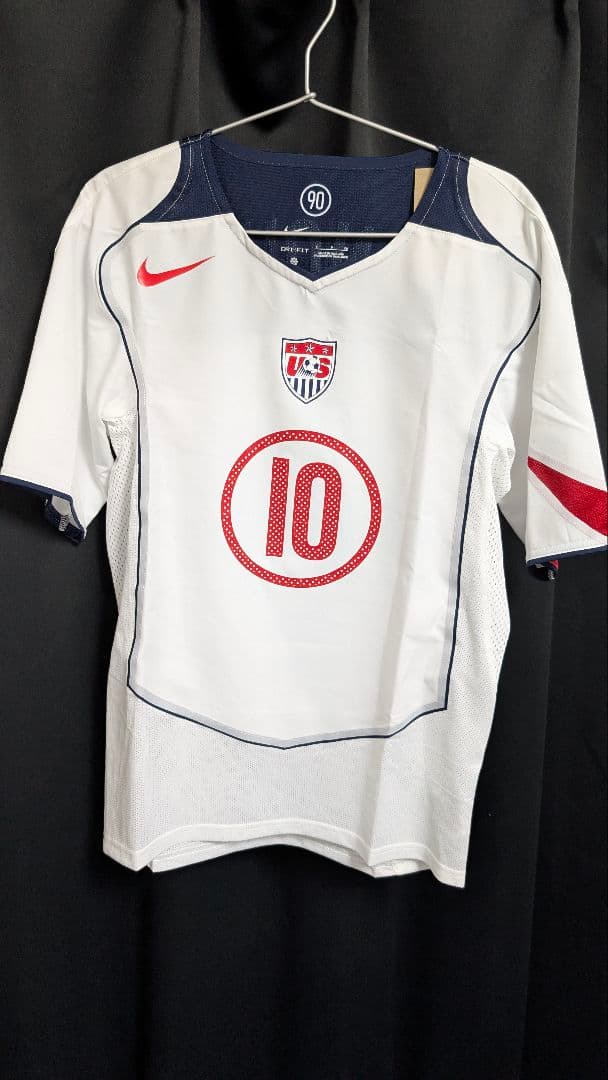 ​【新品未使用】サッカー アメリカ代表 ドノバン 復刻ユニフォーム（Sサイズ）