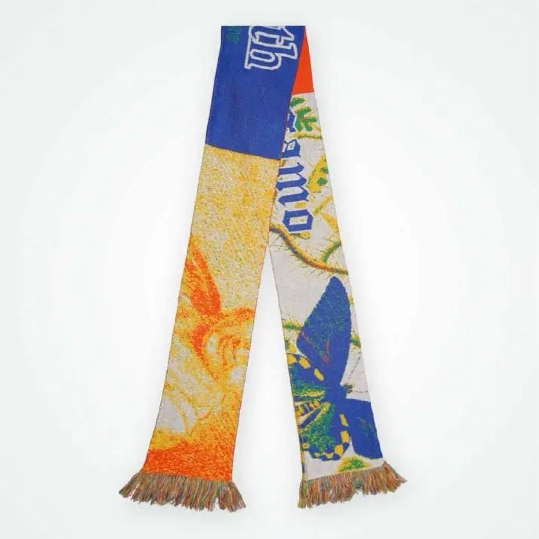 【新品・最安値】モンマルトルニューヨーク　マフラー　総柄