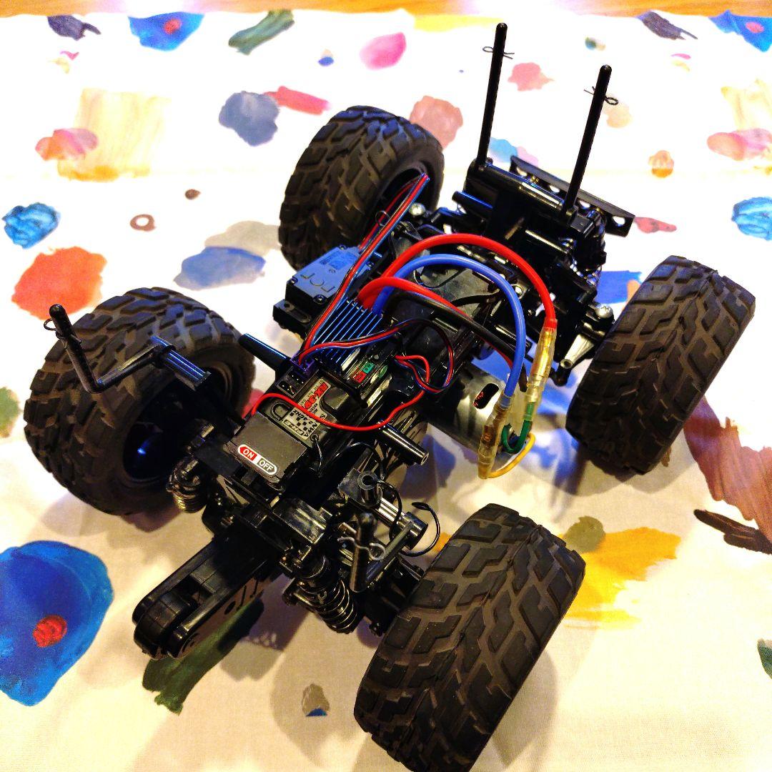 TAMIYA TOYOTA LAND CRUISER 40 　サンワ製受信機付