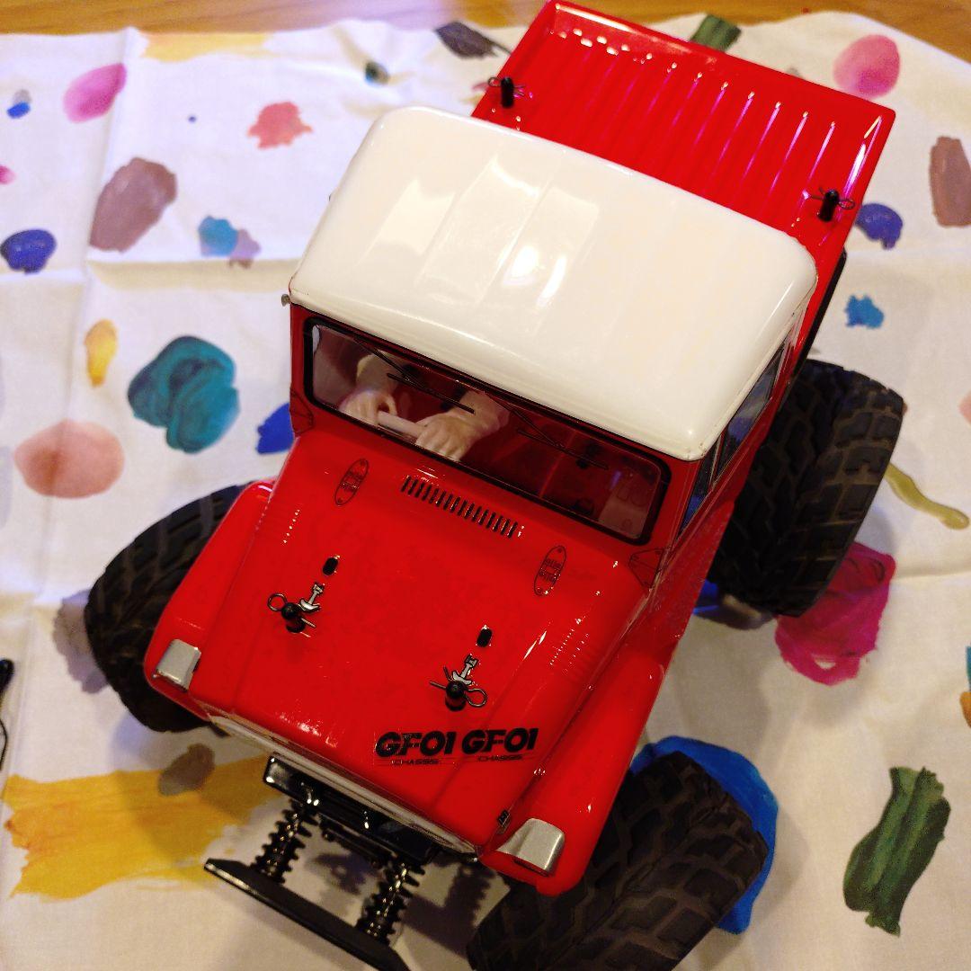 TAMIYA TOYOTA LAND CRUISER 40 　サンワ製受信機付