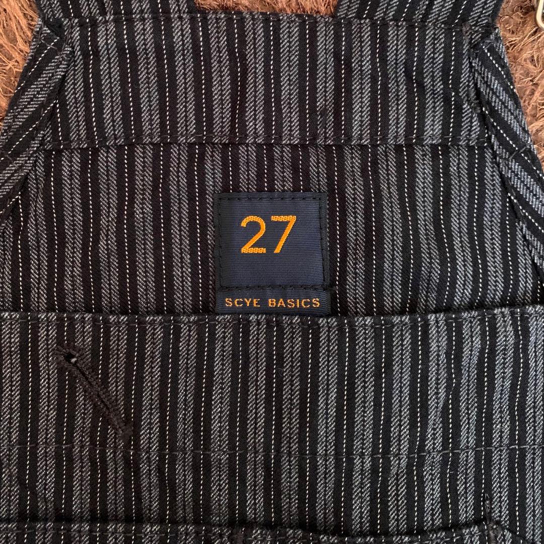 新品 SCYE BASICS DENIM デニムオーバーオール サロペット