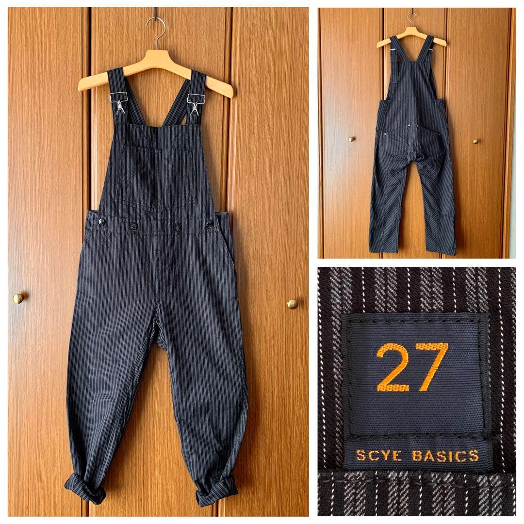 新品 SCYE BASICS DENIM デニムオーバーオール サロペット