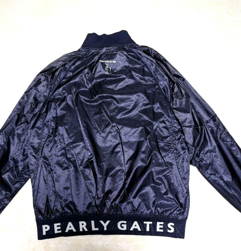 美品✨パーリーゲイツ　ハーフジップアップ　スニード　ネイビー　サイズ4